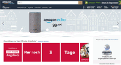 Desktop Screenshot of amazon.de